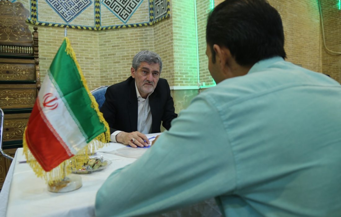ملاقات عمومی استاندار فارس با مردم