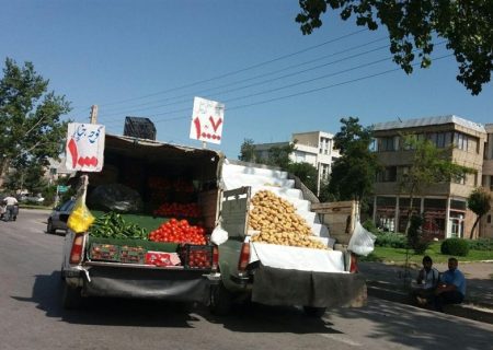 گام جدید شهرداری و شورای شهر سنندج در راستای ساماندهی وانت های میوه فروشی سطح شهر