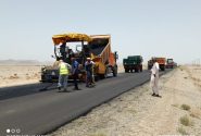 اجرای ۲۳۰ کیلومتر روکش آسفالت در محورهای مواصلاتی سیستان و بلوچستان طی سه ماهه اول سالجاری