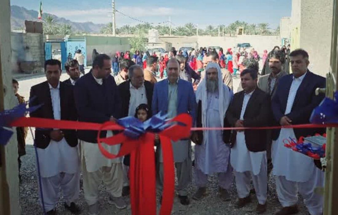 افتتاح مدرسه ۴ کلاسه یعقوب لیث صفاری در روستای دشتوک هدیه‌ای ماندگار برای آینده سازان سراوان